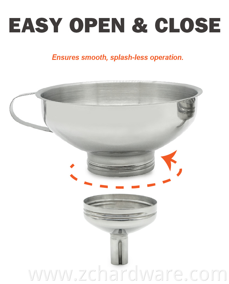 Stainless Steel Canning Funnel